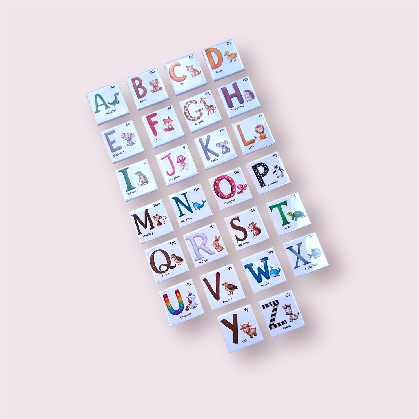 Learn & Play Magnet Bundle – Alphabet + Number & Weather Sets (46 Magnets)