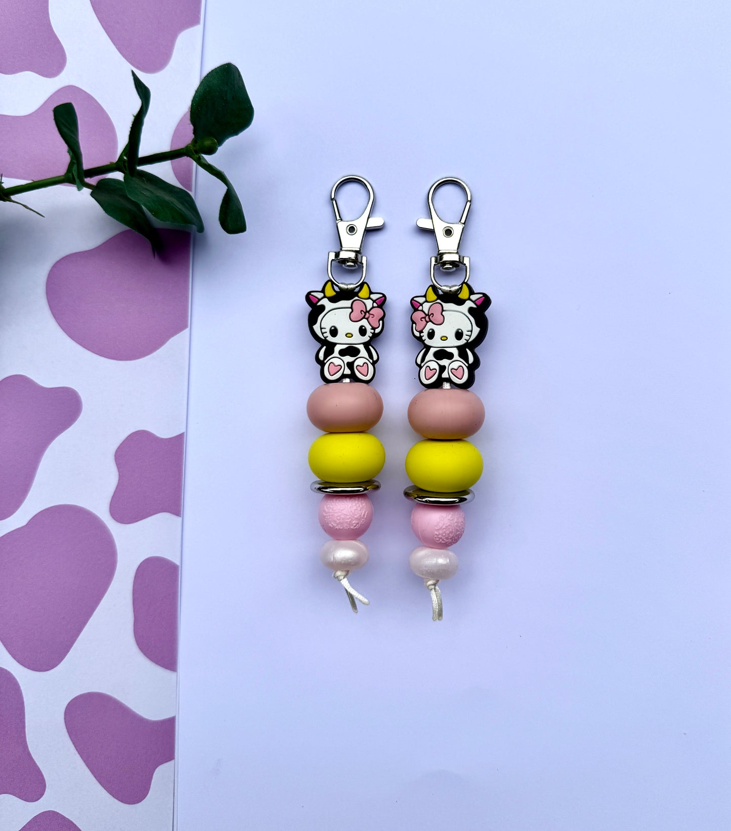 Handmade Novelty Beaded Keychains – Cute & Giftable Designs