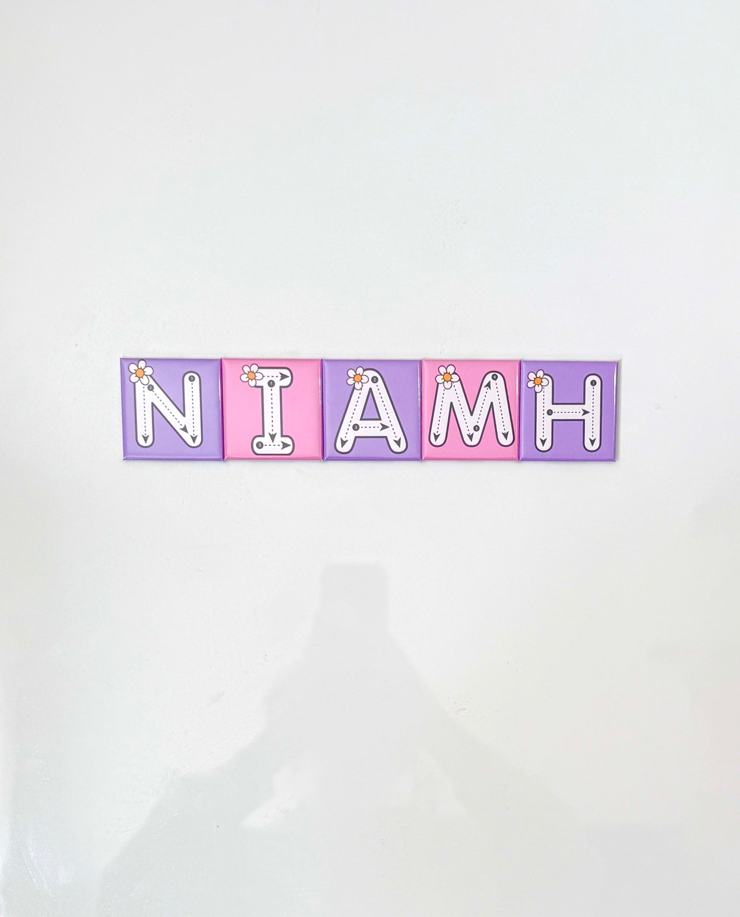 Personalised Name Tracing Magnets