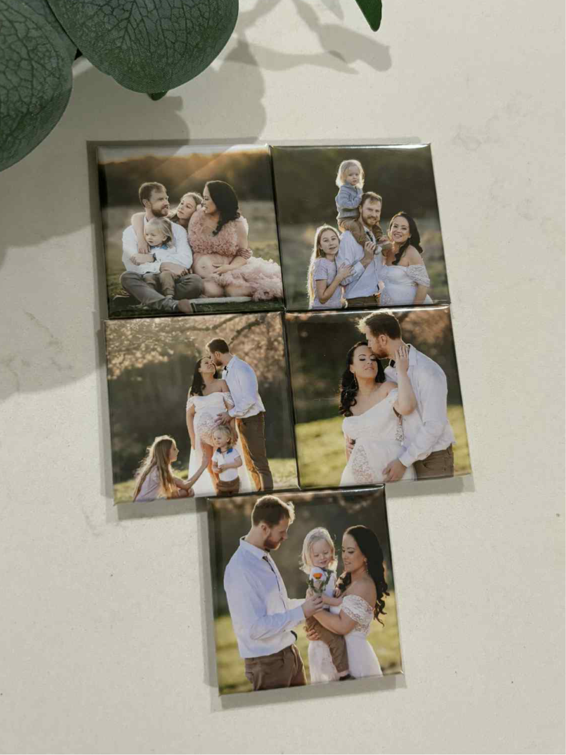 Custom Photo Magnet Set – Handmade Personalised Gift (9–30 Magnets)