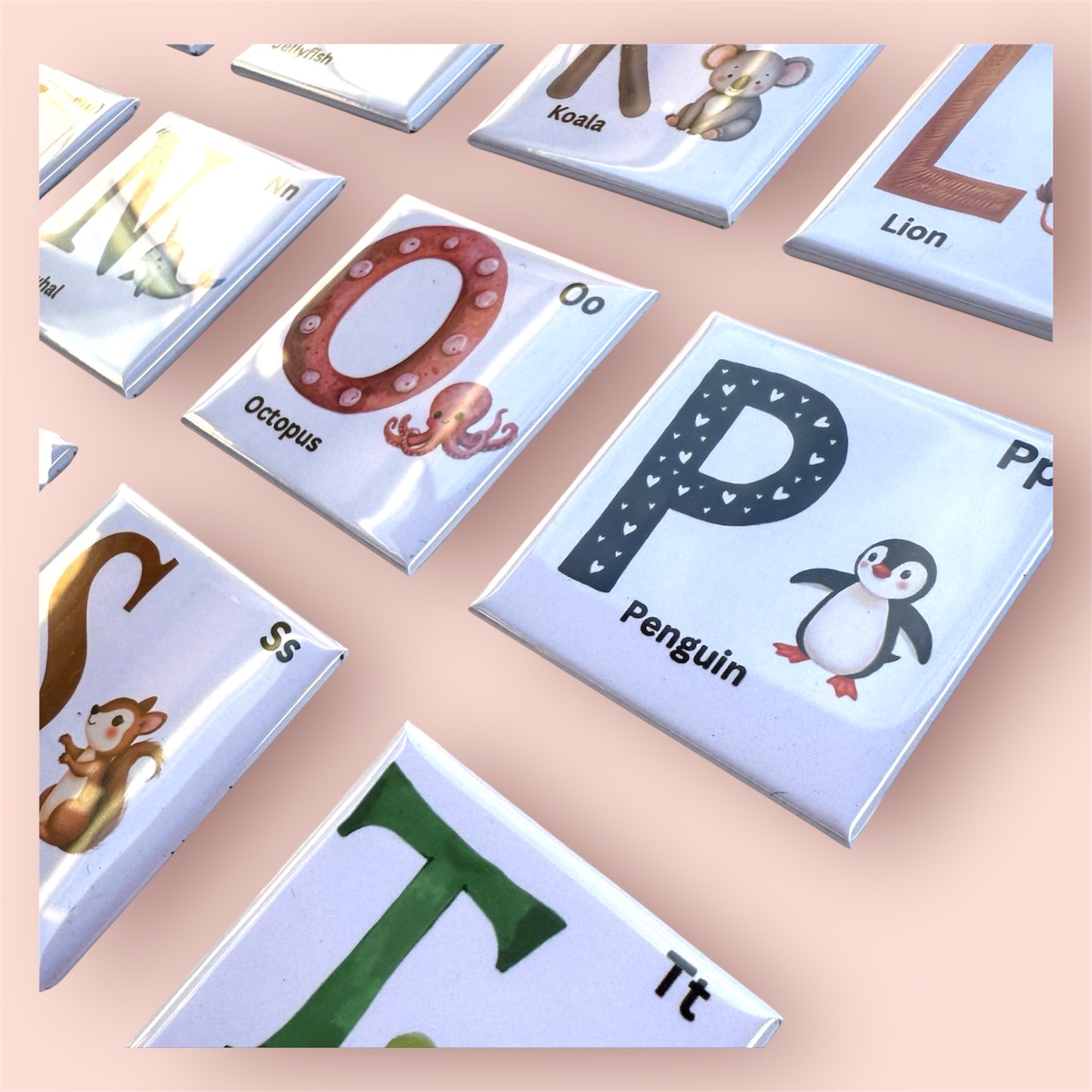 Learn & Play Magnet Bundle – Alphabet + Number & Weather Sets (46 Magnets)